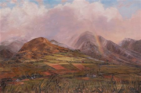 "Mountain Sunset"