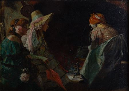 "Preparing Tea Leaves"
