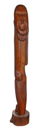 Kneeling figure