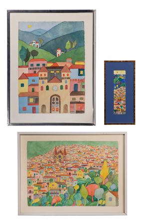 Villages amid hilly landscapes (3)