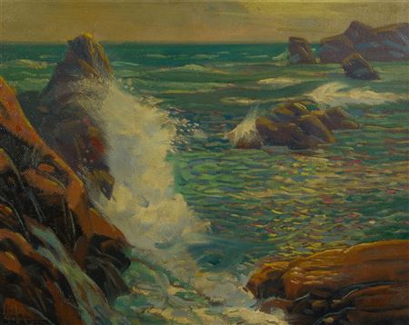 "Rocks and Surf"