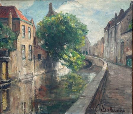 'view of Bruges'