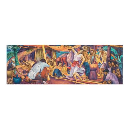 Tinikling No. 2 by Carlos Modesto Villaluz Francisco - Auction record, sale price, and art valuation. Compare with similar artists and explore comparable artworks.