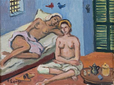 Women in a Studi by Pierre Lepage - Auction record, sale price, and art valuation. Compare with similar artists and explore comparable artworks.