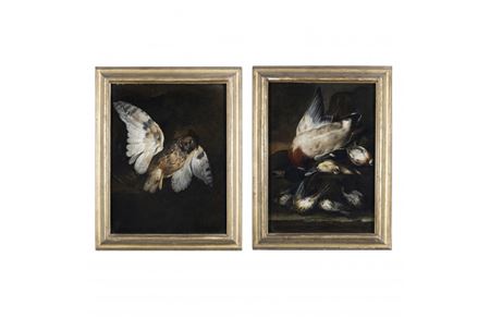 Still Life with Owl - Still Life with Duck and Birds (2)