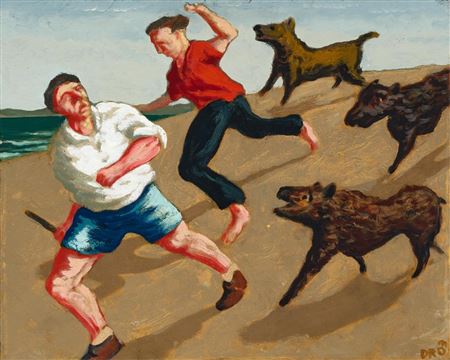 Untitled,2003 (Wild Dogs) by Dale Richards - Auction record, sale price, and art valuation. Compare with similar artists and explore comparable artworks.