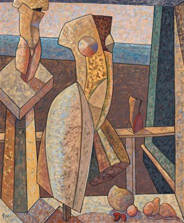Sample artwork by Greg Frawley (Born 1947), known for painting - View similar artists and auction records