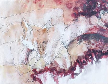 Fox Praying At The Altar
