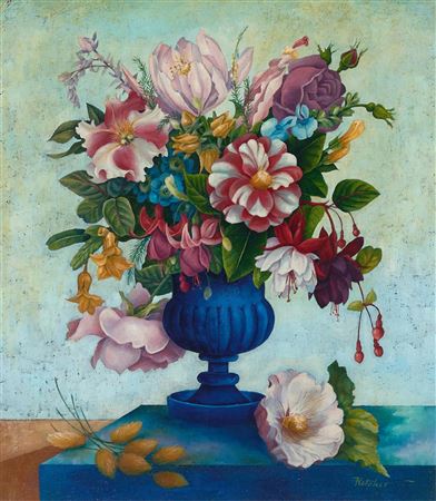Still Life with Flowers & Urn