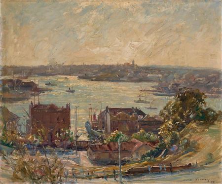 Harbour From Observatory Hill, 1958