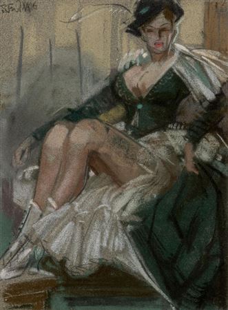 Four erotic fashion and costume studies