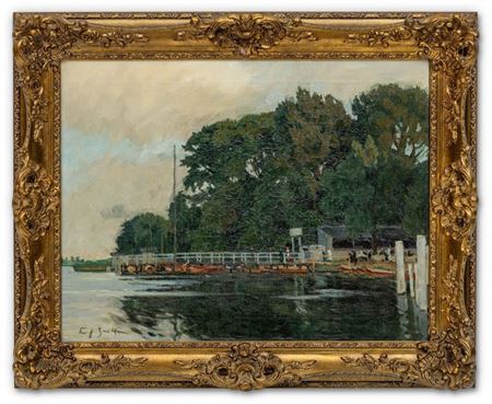 Landing stage at Tegeler