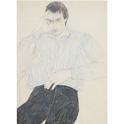 STUDY OF A MAN by Fionna Carlisle - Auction record, sale price, and art valuation. Compare with similar artists and explore comparable artworks.