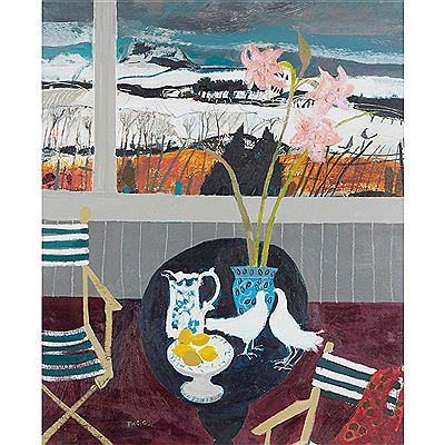 FEBRUARY, FIFE by Christine A Woodside - Auction record, sale price, and art valuation. Compare with similar artists and explore comparable artworks.