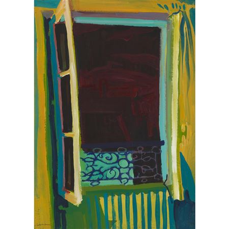 PORTE-FENETRE A MONTMARTRE by Lachlan Goudie - Auction record, sale price, and art valuation. Compare with similar artists and explore comparable artworks.