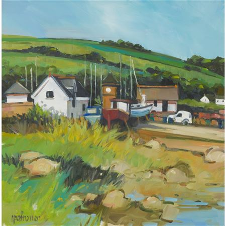 MOORINGS by Lin Pattullo - Auction record, sale price, and art valuation. Compare with similar artists and explore comparable artworks.
