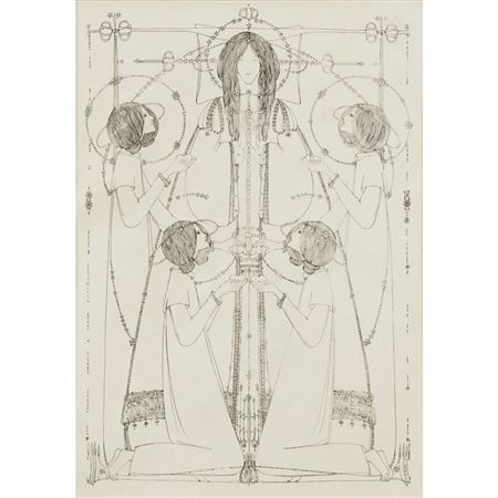 FRONTISPIECE FOR 'L'EVANGILE DE L'ENFANCE'