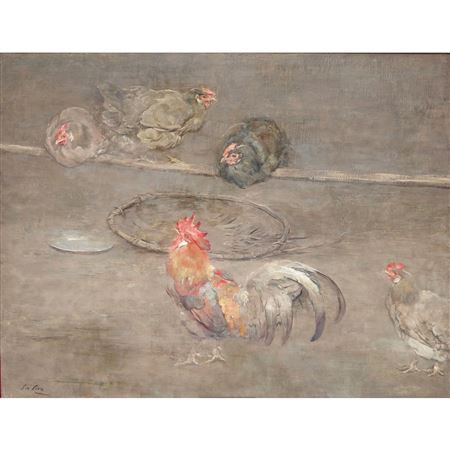 THE HEN ROOST by George Pirie - Auction record, sale price, and art valuation. Compare with similar artists and explore comparable artworks.