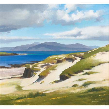 BEN MORE FROM IONA by Alastair W Thomson - Auction record, sale price, and art valuation. Compare with similar artists and explore comparable artworks.
