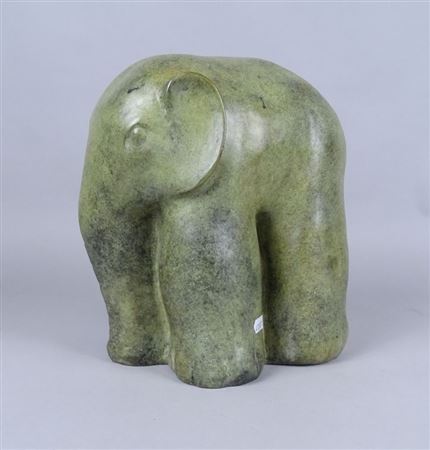 Eléphant by John Giraldo - Auction record, sale price, and art valuation. Compare with similar artists and explore comparable artworks.