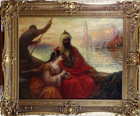 Sultan and his courtesan in Venice