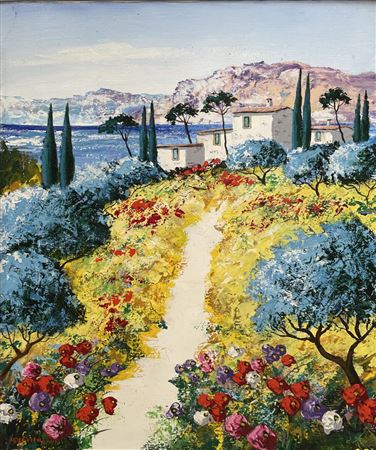 Sample artwork by Marc Vigneron (Born 1956), known for painting - View similar artists and auction records