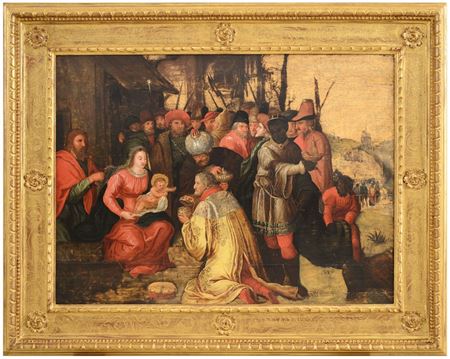 Nativity with Adoration of the Magi