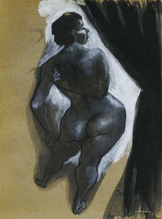 ''Nude from Verso'' 1971
