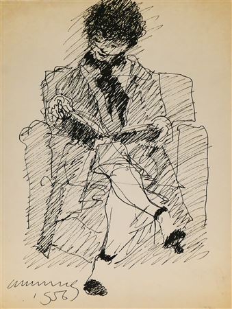 ''Boy Reading'