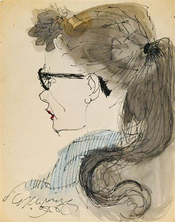 ''Female Portrait'' 1956