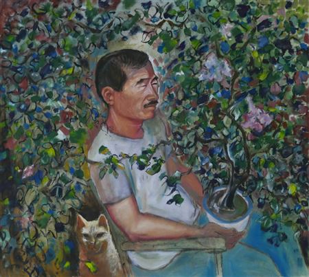 ''Portrait of Ikune Sawada'' by Neil Meitzler - Auction record, sale price, and art valuation. Compare with similar artists and explore comparable artworks.