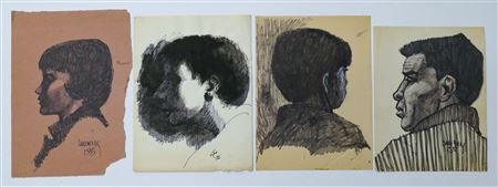 ''Male & Female Portraits'' (4)