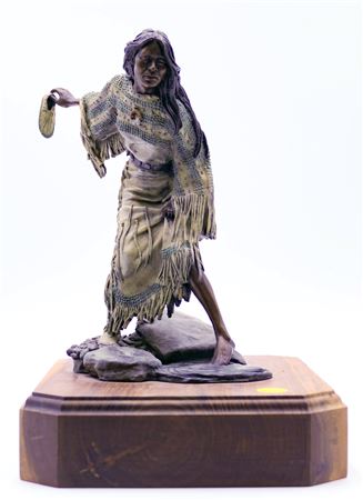 ''Testing the Waters'' (Indian Squaw)