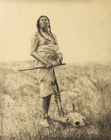 ''Ogalala Sioux Medicine Man''