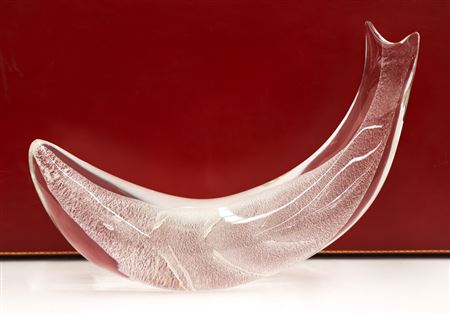 Steuben Crystal Fish Sculpture