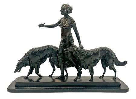 ''Diana with Greyhounds''