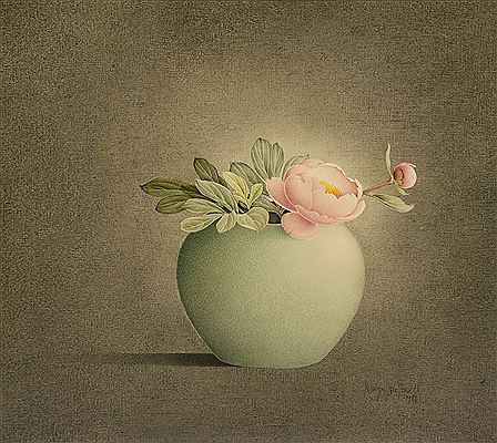 ''Peony in a Chinese Jar'' 1981