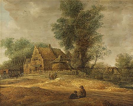 ''Landscape with Farmstead''