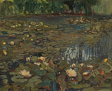 Lily Pond - Wychwood Park by Mary Evelyn (Reid) Wrinch - Auction record, sale price, and art valuation. Compare with similar artists and explore comparable artworks.
