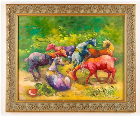 Untitled by Gesner Armand - Auction record, sale price, and art valuation. Compare with similar artists and explore comparable artworks.