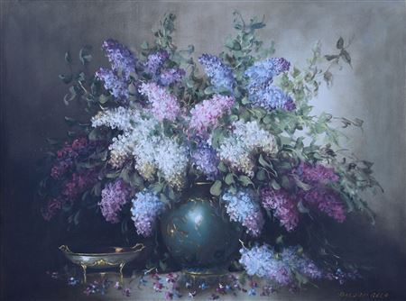 Sample artwork by Bela Balogh (1909 - 1980), known for painting - View similar artists and auction records