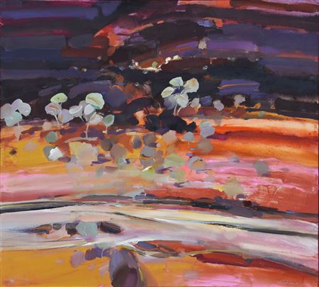 “Untitled – Large Landscape” 1995 by David Gregson - Auction record, sale price, and art valuation. Compare with similar artists and explore comparable artworks.
