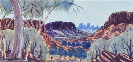 “The Ranges, Central Australia”