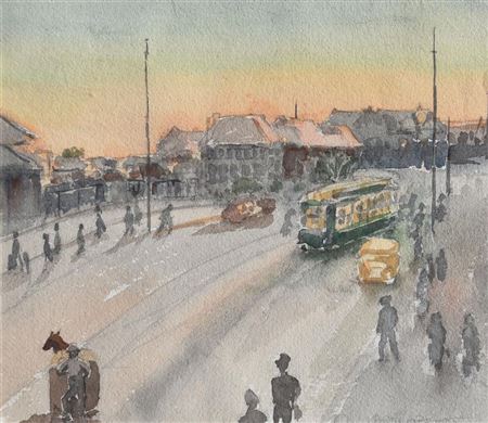 Sample artwork by Portia Mary Bennett (1898 - 1989), known for painting - View similar artists and auction records
