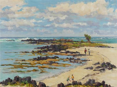 “Untitled- Seaside Landscape”