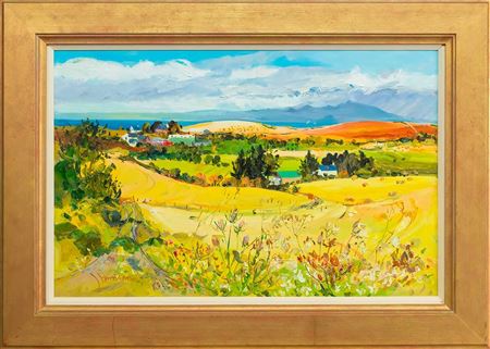Sample artwork by James Harrigan (Born 1937), known for painting - View similar artists and auction records
