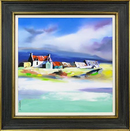 CROFT BY THE SURF by Garry Brander - Auction record, sale price, and art valuation. Compare with similar artists and explore comparable artworks.