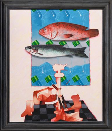 Sample artwork by Ronald Forbes (Born 1947), known for painting - View similar artists and auction records