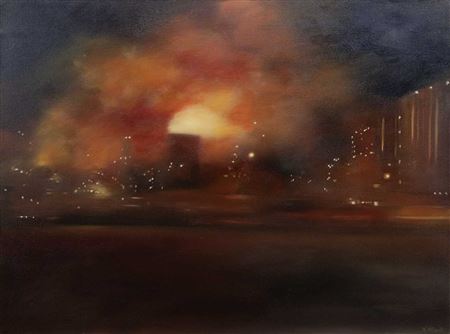 Atmospheric Lights by Lesley Anne Derks - Auction record, sale price, and art valuation. Compare with similar artists and explore comparable artworks.
