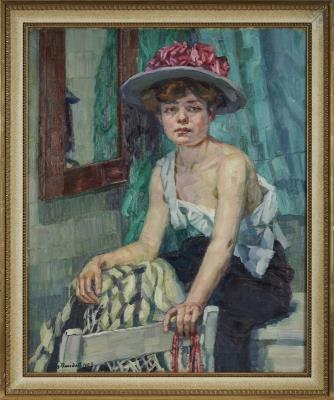 Cocotte with Chain by Eugenie Bandell - Auction record, sale price, and art valuation. Compare with similar artists and explore comparable artworks.